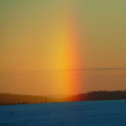 Appreciating the Icy Winter on the Farm